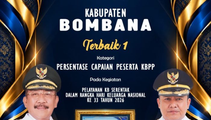 Bombana Raih Tiga Penghargaan Pelayanan KB, Terbaik Pertama untuk KB Pascapersalinan