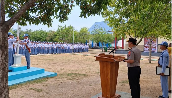 Kapolres Bombana Sambangi SMAN 3, Fokus Bangun Karakter Pelajar