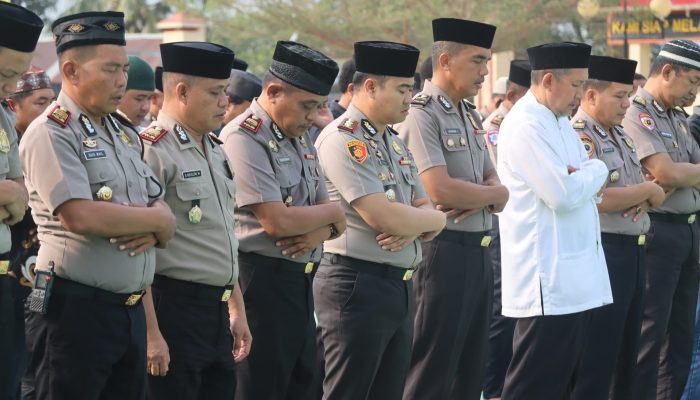 Polres Bombana Gelar Sholat Istisqa, Berdoa agar Hujan Turun