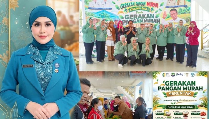 Ketua TP-PKK Bombana Apresiasi Giat Pasar Murah Pemkab, Beras 5 Kg Cuma Rp55 Ribu