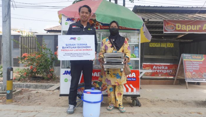 Lapak Berkah, Cara IZI Sultra dan JNE Kendari Menghidupkan Semangat Sumpah Pemuda
