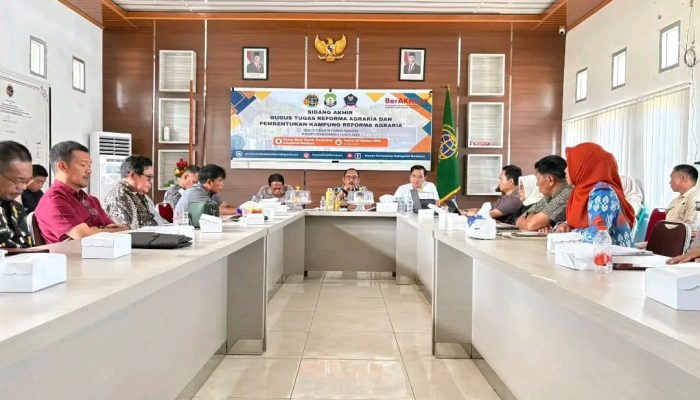 Bupati Bombana Minta Gugus Tugas Reforma Agraria Aktif, Rapat Dievaluasi Setiap Bulan